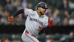 Rangers slugger Adolis García scratched from starting lineup with right forearm soreness