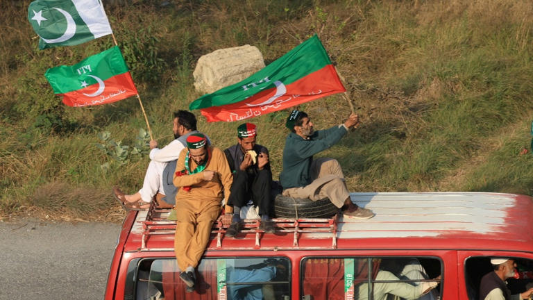 In Pakistan, protesters defied a Pakistani crackdown to demand the release of Imran Khan and marched to Islamabad to clash with police, leaving five people dead