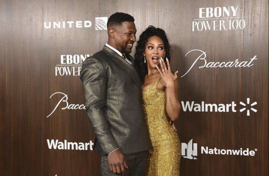 Marvel Conquest actor Jonathan Majors, 35, and Meagan Good have announced their engagement! She was eight years older than him