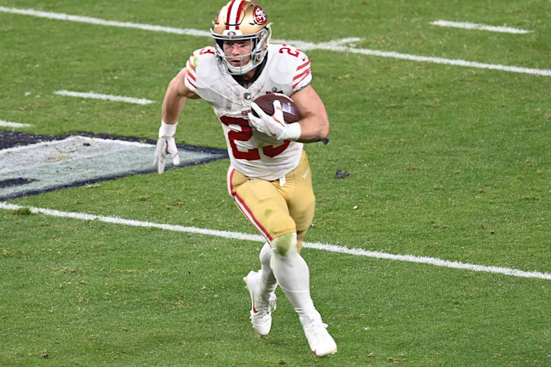 49ers’ Christian McCaffrey Suffers Non-Contact Knee Injury, Exits Game vs. Bills